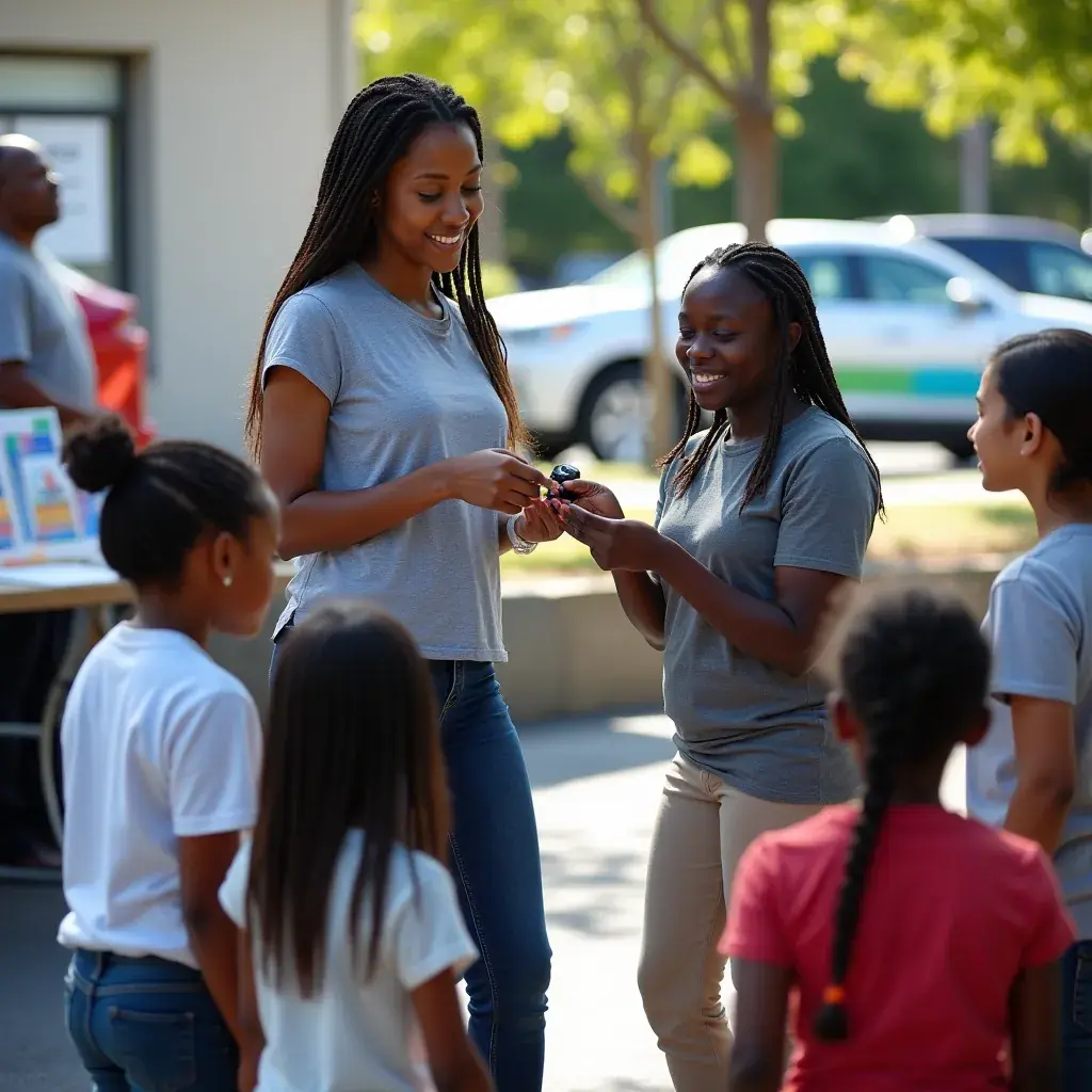 Modern office environment